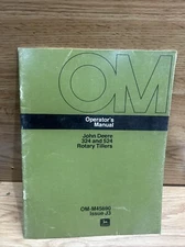 John Deere 324 And 524 Rotary Tillers  Operators Manual OM-M45690