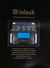 ORIGINAL 1998 McIntosh 33 PAGE LINE CATALOG/SPEC SHEETS