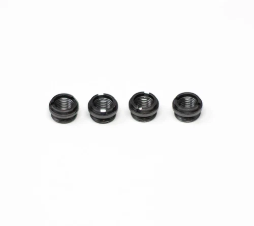 1911 Grip Screw Bushings - Black, Thin (4)