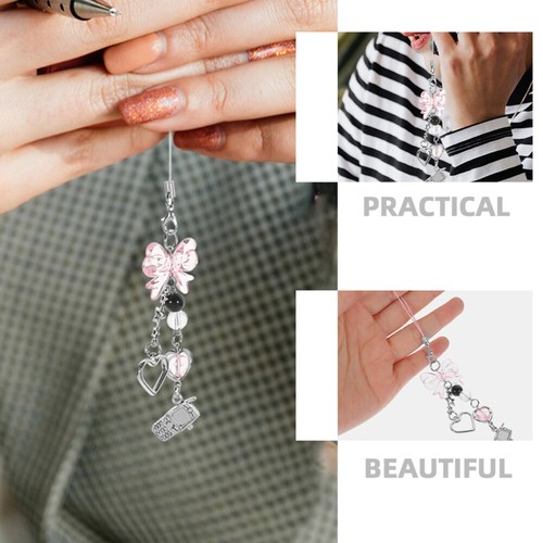 4 pcs Cell Phone Charms Hanging Strap Phone Charm Camera Pendants Phone Chain - Zdjęcie 12 z 12