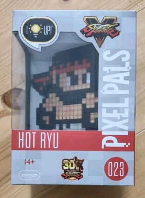 CAPCOM Pixel Pals 023 Hot Ryu Street Fighter V 30 aniversario - NUEVO EMBALAJE ORIGINAL ⚡️
