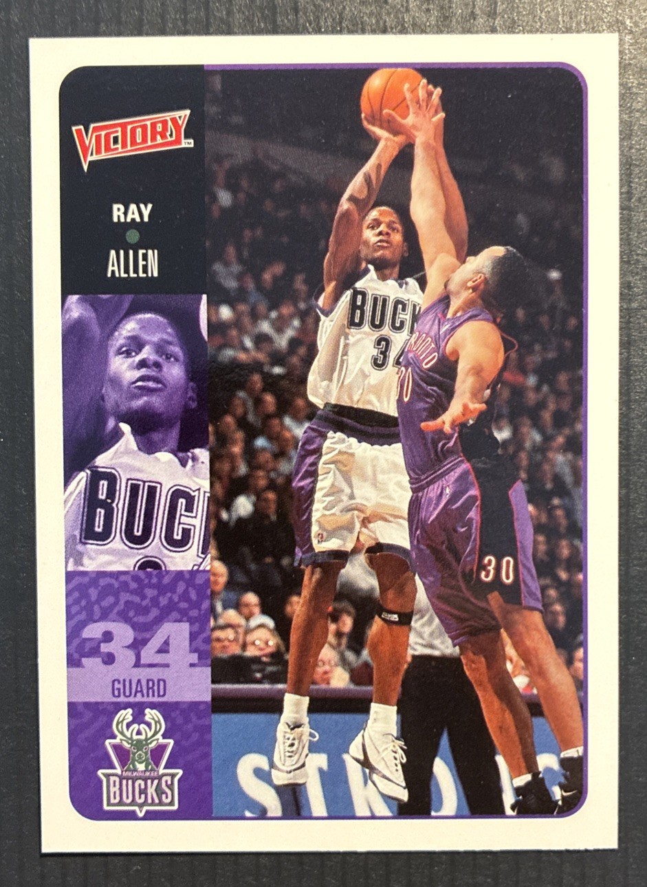 2000-01 Upper Deck Victory - Ray Allen #113 Milwaukee Bucks