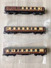 3 X Hornby TT 120 Pullman Coaches With Table Lights