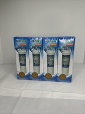 4 Pack Lot IcePure RWF0900A Refrigerator Water Filter New And Sealed