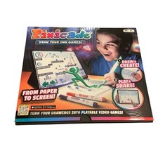 Pixicade Draw Your Own Games From Paper To Screen Video Games Open Box Unused