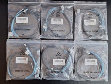 LOT of 6 Oikwan Internal HD Mini SAS SFF-8643 to 4x SATA Raid Controller Cable