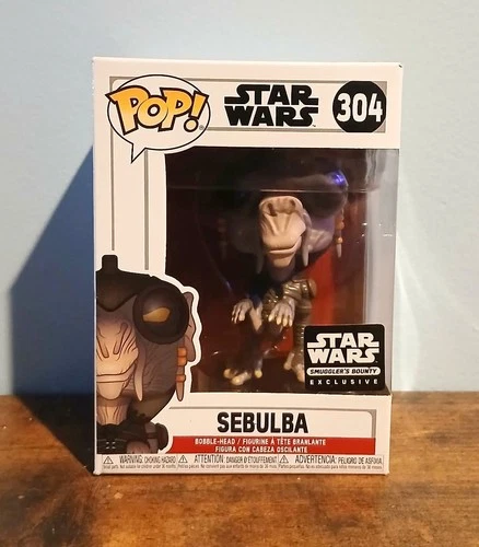 Sebulba Vinyl Funko Pop Figure #304 Disney Star Wars Smuggler's Bounty Exclusive