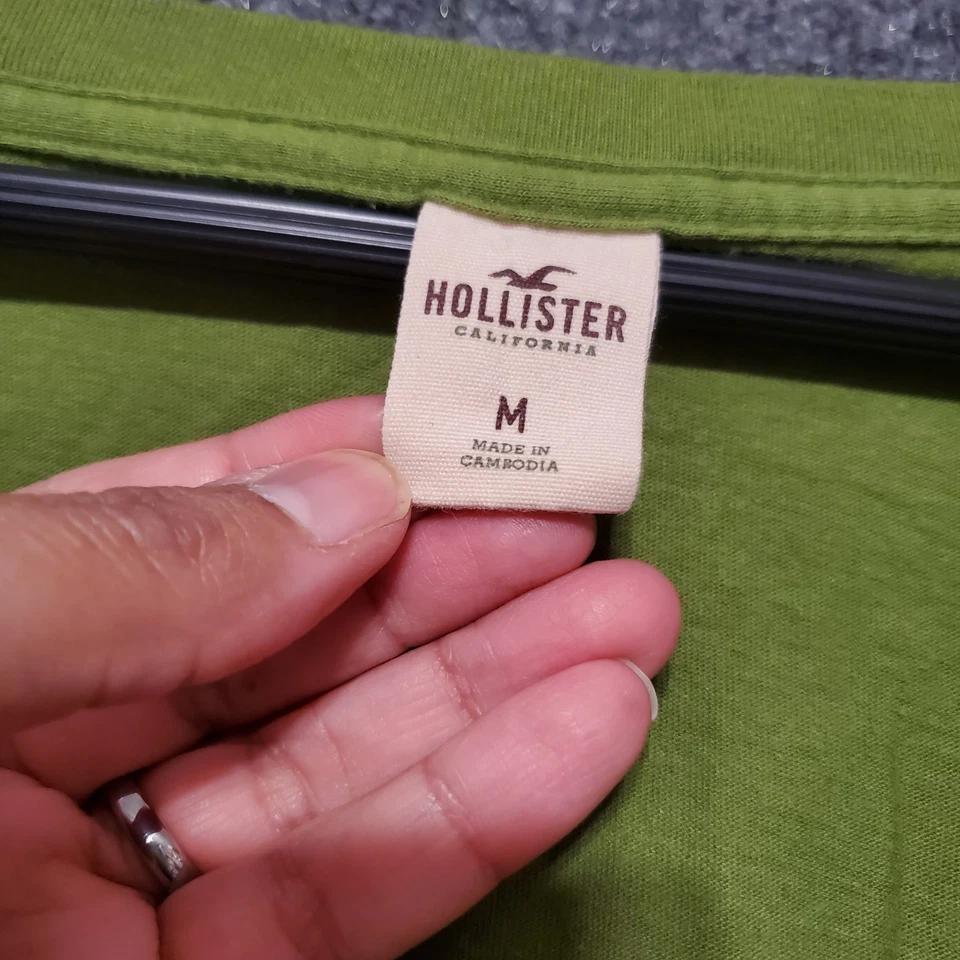 Y2K Hollister Shirt Top Womens Medium Bella Swan Coquette Cotton Poly Casual Vtg - Image 4 of 4