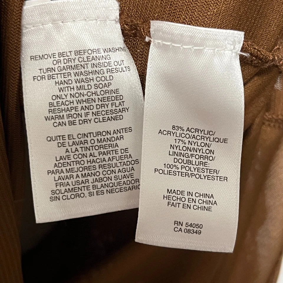 Jones NY Womens Crochet Maxi Dress 10 Chocolate Brown Bohemian Festival Hippie - Image 4 of 4