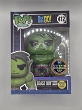 Beast Boy As Monster 412 Teen Titans GO! Grail Funko Digital With Pop Protector