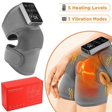 Electric Knee Massager Heat Compress With 3 Vibration 5Heating Level Pain Relief