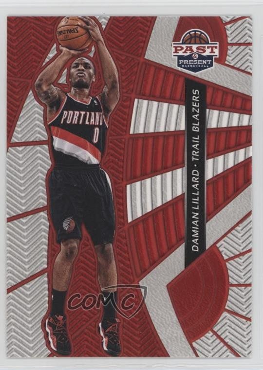 2012-13 Panini Past & Present Treads Damian Lillard #34 1id7