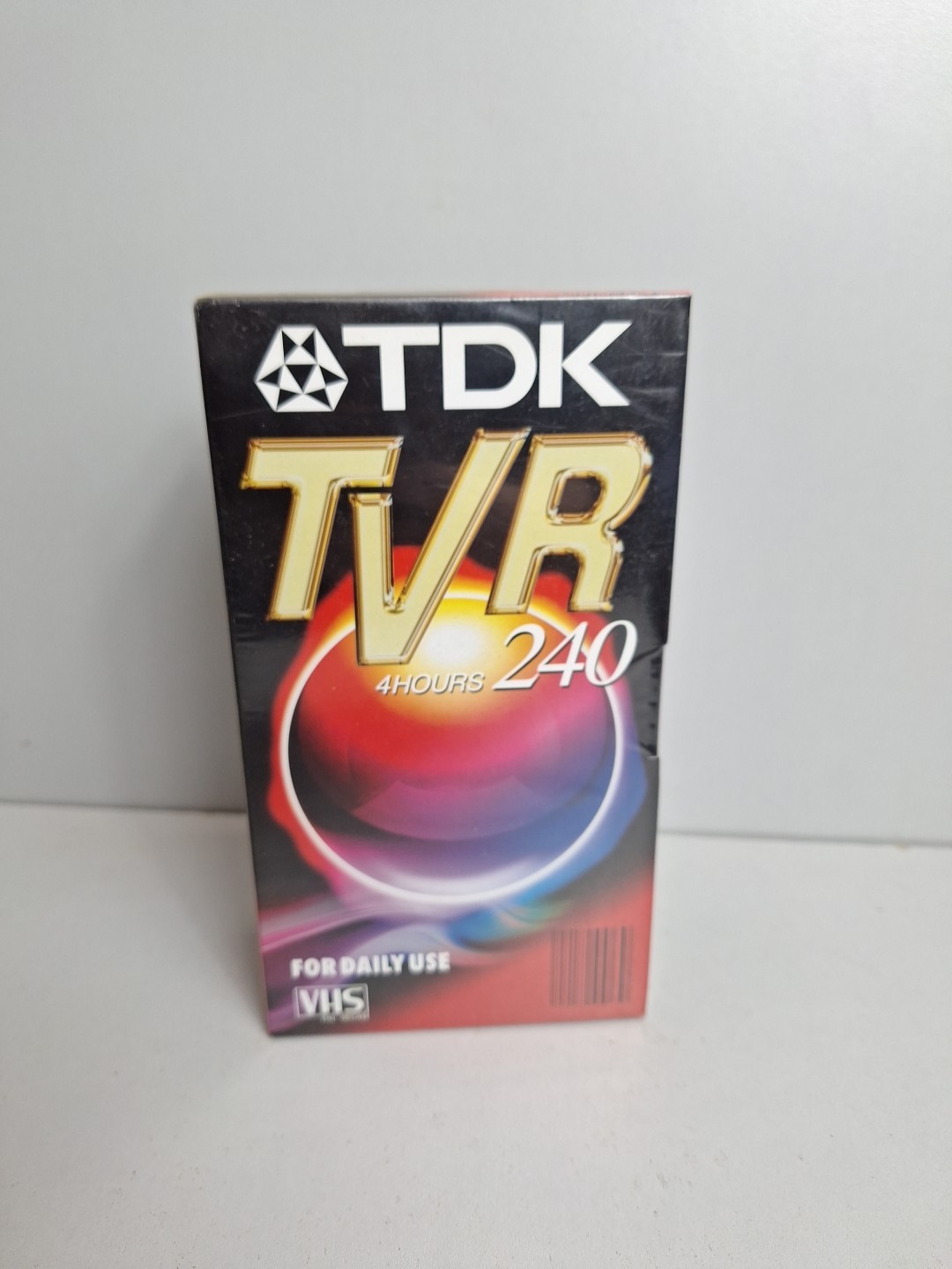 TDK - TV 240 0- 4 Hour VHS 2  Pack Blank Video Cassette Tapes New Sealed