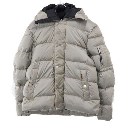 MooRER Murey JESSE-SH Hooded Down Jacket Grey 48 Used MESC-0