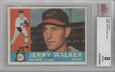 1960 Topps High # Jerry Walker #540 BVG 8