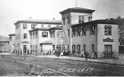 1857 Hotel Grafton West Virginia WV - Reprint