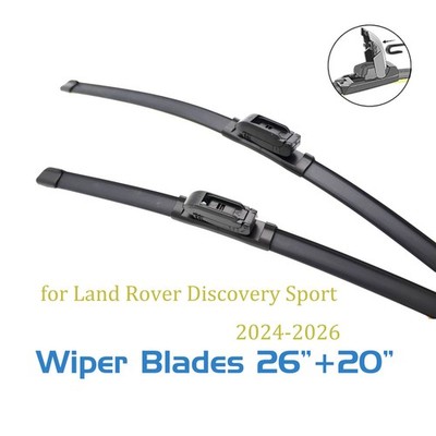 2,Windshield wiper blades set 26 20 for Land Rover Discovery Sport 2024-2026