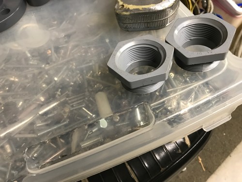NIBCO CHEMTROL 1-1/2 X 1-1/14 CPVC SCHEDULE 80 THREADED BUSHING