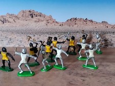 Vintage Herald Britain's Medieval Knights soldier Toy soldiers Military 1:32