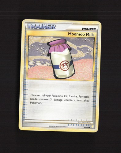 Moomoo Milk 94/123 HeartGold & SoulSilver Uncommon Pokemon Card LP