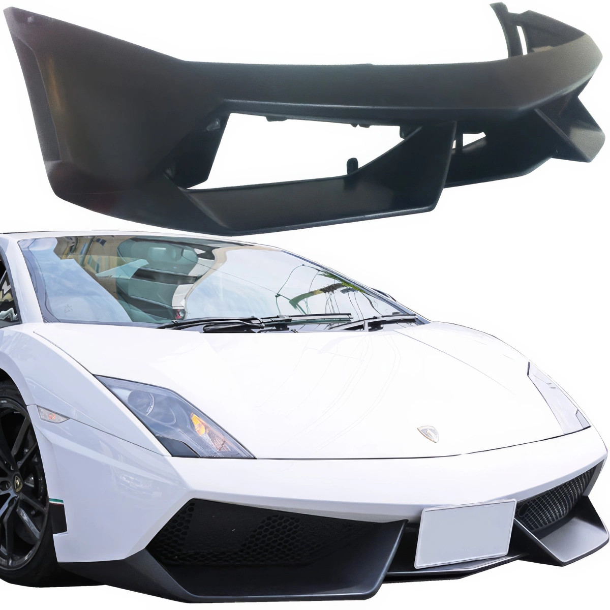 VSaero FRP LP540 LP550 SL Front Bumper for Gallardo Lamborghini 09-13 vsaero_10