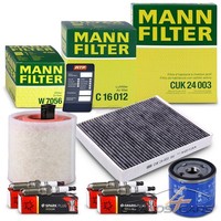 Mann-Filter Inspektionspaket FÜR Opel Astra K B16 +Sports Tourer 1.4 +Turbo +Cng