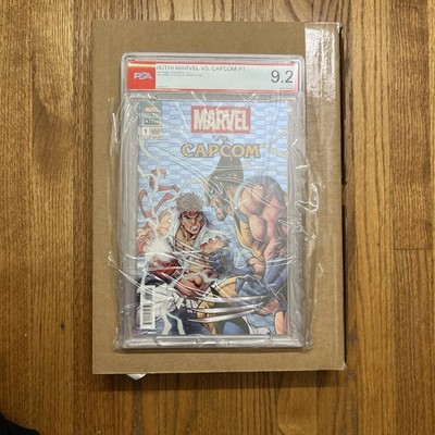 Kith Marvel vs Capcom Comic Wolverine VS Ryu Blue Variant PSA 9.2 September 2025