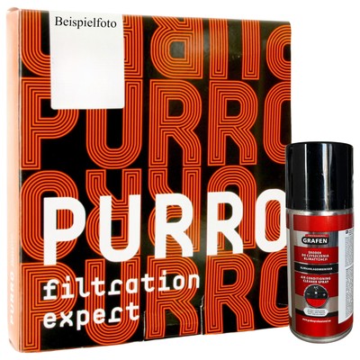 PURRO Innenraumfilter + Klima Refresh für DEUTZ FAHR 100 105 106 MK2 MK3 108