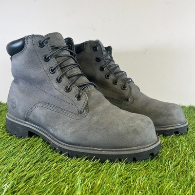 Timberland Stiefel Größe 9,5 Herren Wolfsgrau 6 Zoll Alburn Outdoor Wandern Wanderschuhe