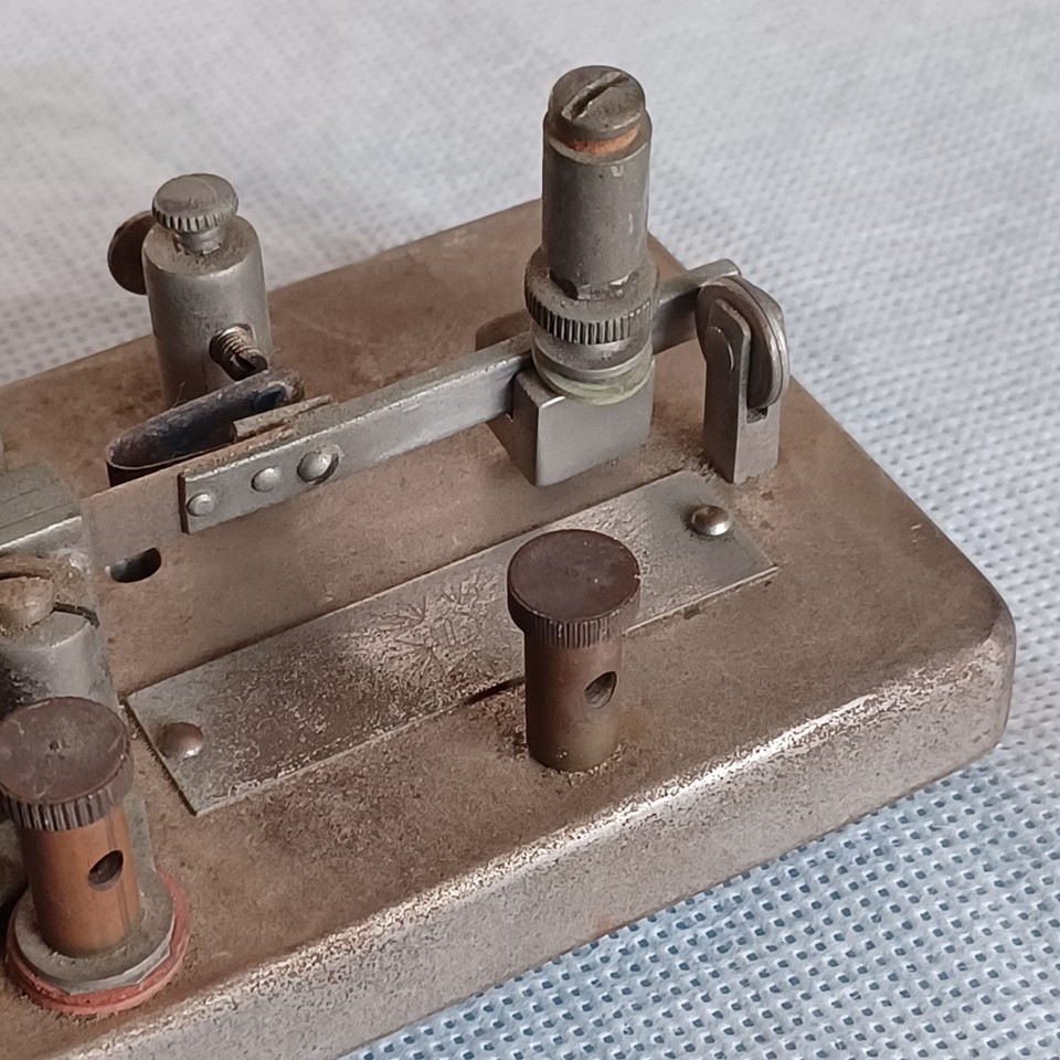 1920’s Ultimate Transmitter Company 73 Telegraph Bug Key ~ Antique | eBay