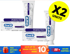 Oral-B 3D White Luxe Perfection Toothpaste 95g Teeth Whitening  X 2 