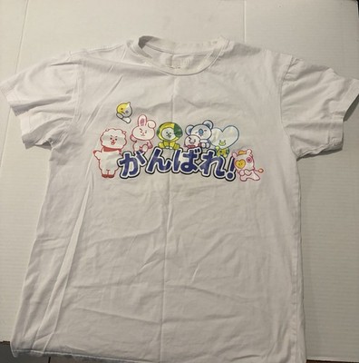 BT21 T-shirt  RJ, Chimmy, Cooky, Mang, Koya, Shooky, and Tata.