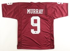 Oklahoma Sooners Kenneth Murray Jr Signed Football Jersey Beckett 1st All-Big 12