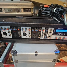 Rockville RPG2X10 V2 BX 2 1800w Powered 4 Channel Mixer Amplifier w Bluetooth EQ