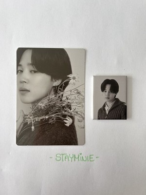 BTS Monochrome Pop Up Mini Photocard and Magnet Set Jimin