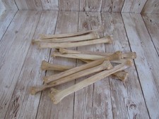 2 Coyote Leg Bone Taxidermy Knife Handle Animal Bones Tribal Craft Supplies