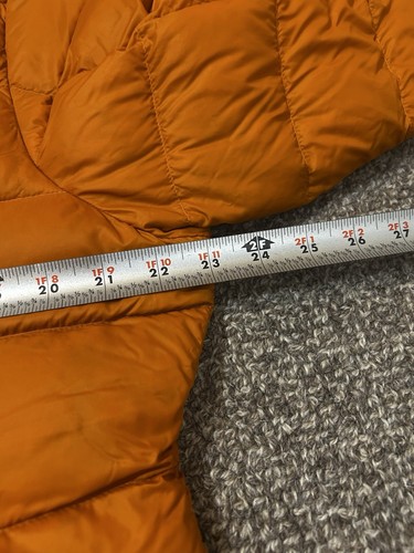 REI 650 Down Puffer Jacket Women’s XL Orange Lightweight Outdoors Insulated - Picture 10 of 11
