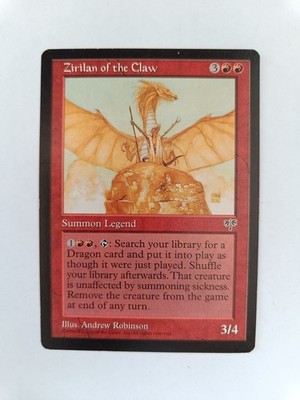 Magic the Gathering Karte: Zirilan of the Claw | Mirage | Englisch