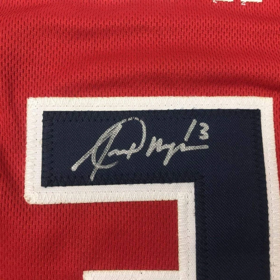 Camiseta Autografiada/Firmada Alex Morgan Red Equipo de Fútbol Copa Mundial de Estados Unidos Certificado de Autenticidad JSA Foto 3 de 4