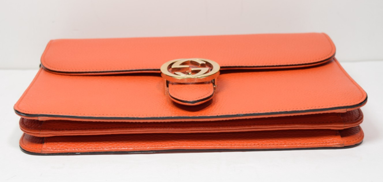 Gucci Leather Interlocking G Medium Shoulder Bag … - image 13