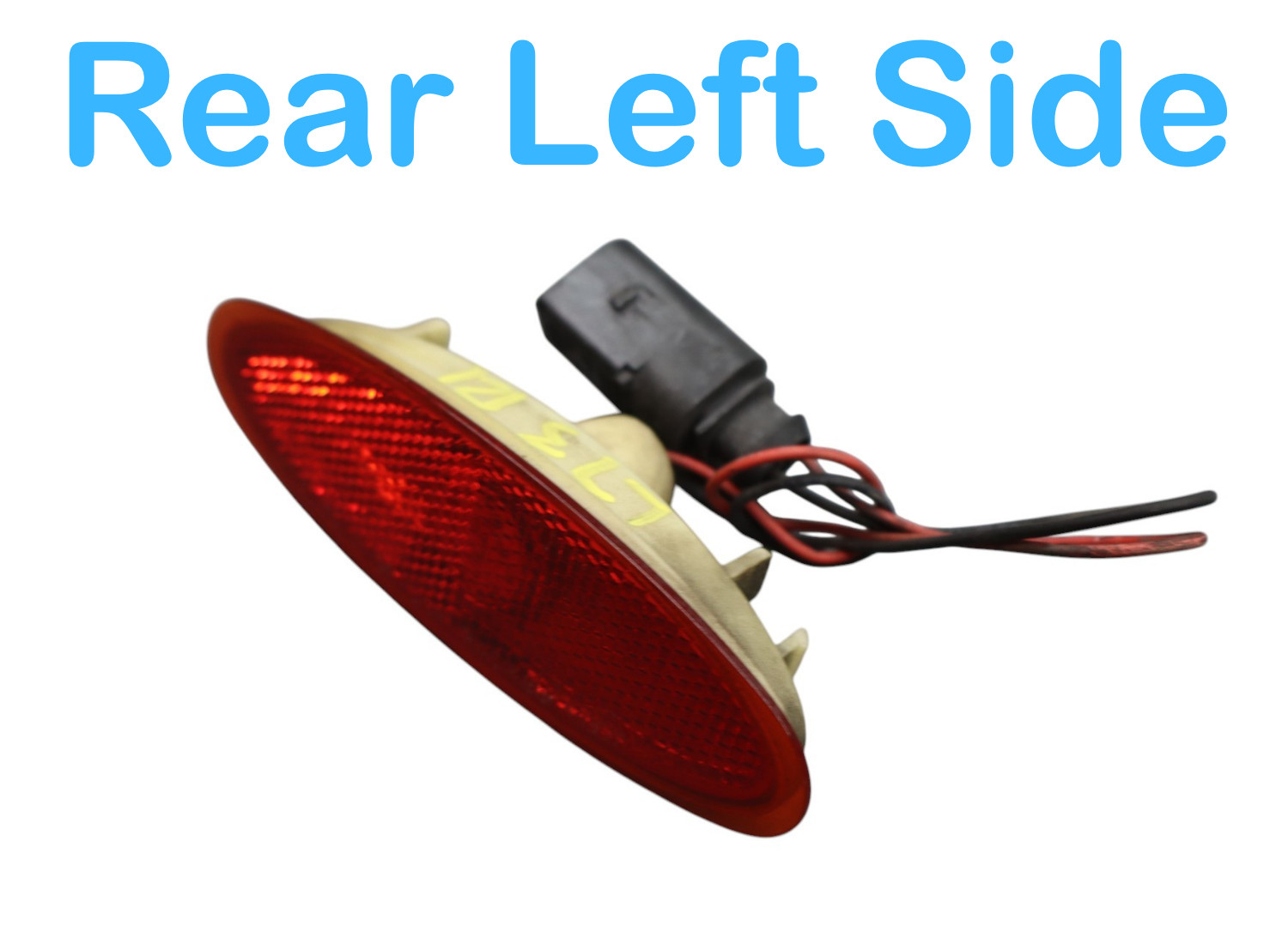Bentley Continental GT 2008-2013 Rear Left Side marker light Red