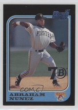 2017 Bowman 70th Anniversary Buybacks Silver Abraham Nunez #1997-362 g6p
