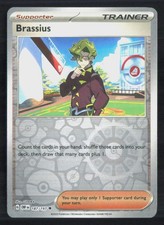 Pokemon Brassius Obsidian Flames 187/197 Reverse Holo NM