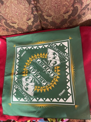 San Jose Sabercats Bandana. VINTAGE 90 s Sponsor : Swam : Advanced Security. NEW