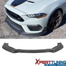 Fits 21-23 Mustang Mach 1 Handling Package Carbon Fiber Print Front Bumper Lip