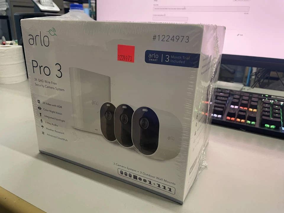 Arlo Pro 3 2k QHD Wire-Free Security Camera System NIB *SE - Image 3 of 4