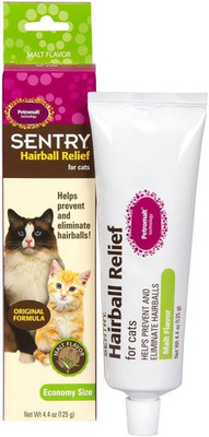 PET CARE  Hairball Relief for Cats,Malt Flavor,4.4 Ounces