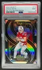 2024 Select Drake Maye Premier RC Silver Prizm Die-Cut #113 Patriots PSA 9