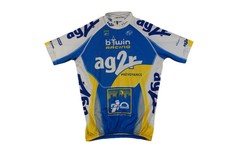 Veste vélo rétro Decathlon AG2R UCI b'Twin Michelin