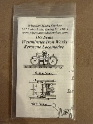 Wiseman Model Services HO Scale Kerosene Locomotive Kit